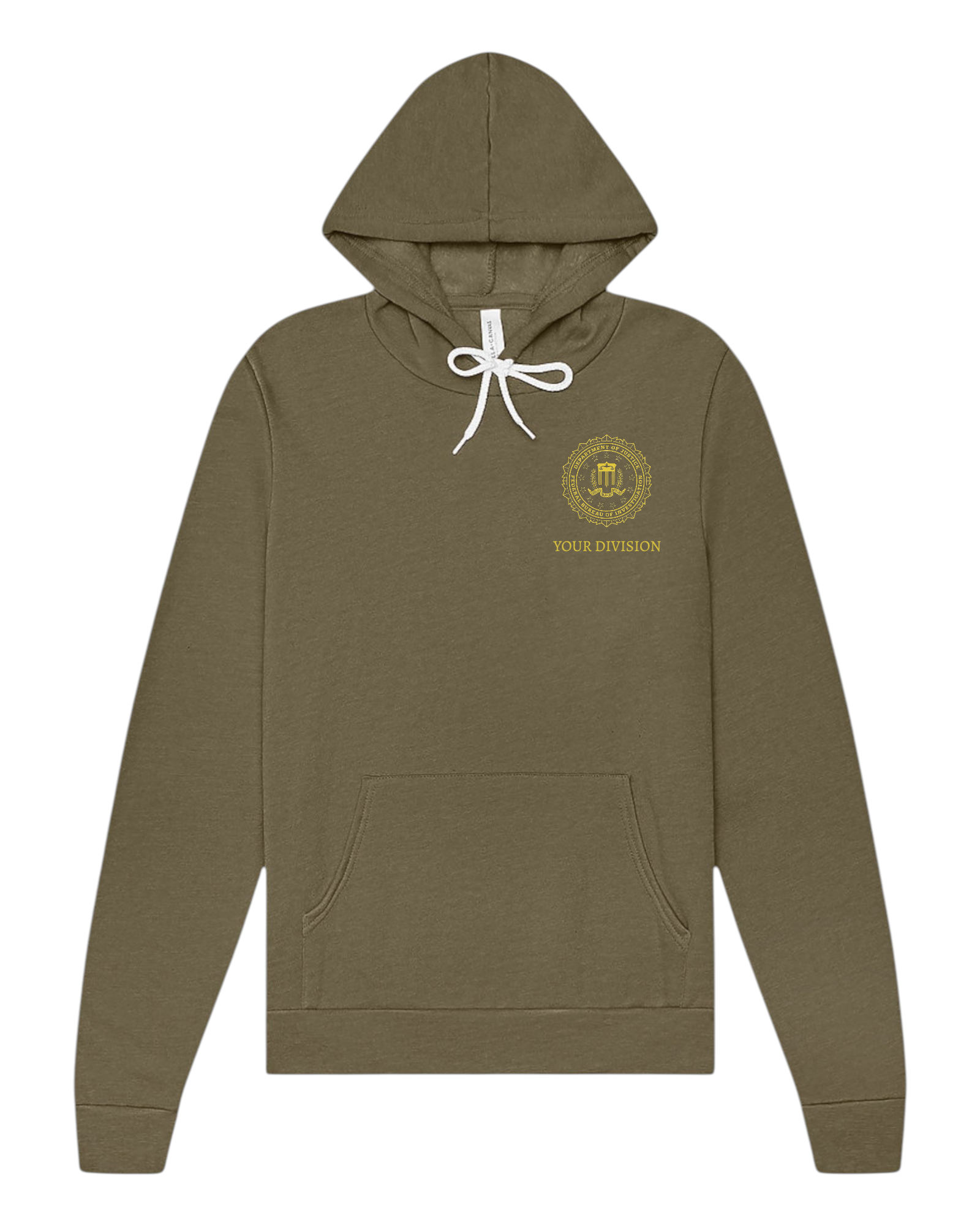FBI - Bella+Canvas - Unisex - 3719 - Pullover Hoodie