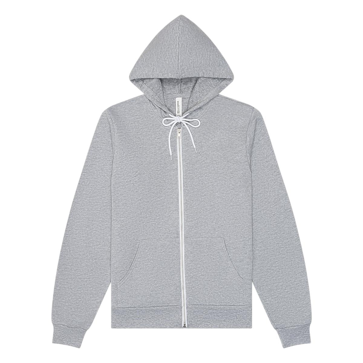 Bella+Canvas - Unisex - 3739 - Full-Zip Hoodie