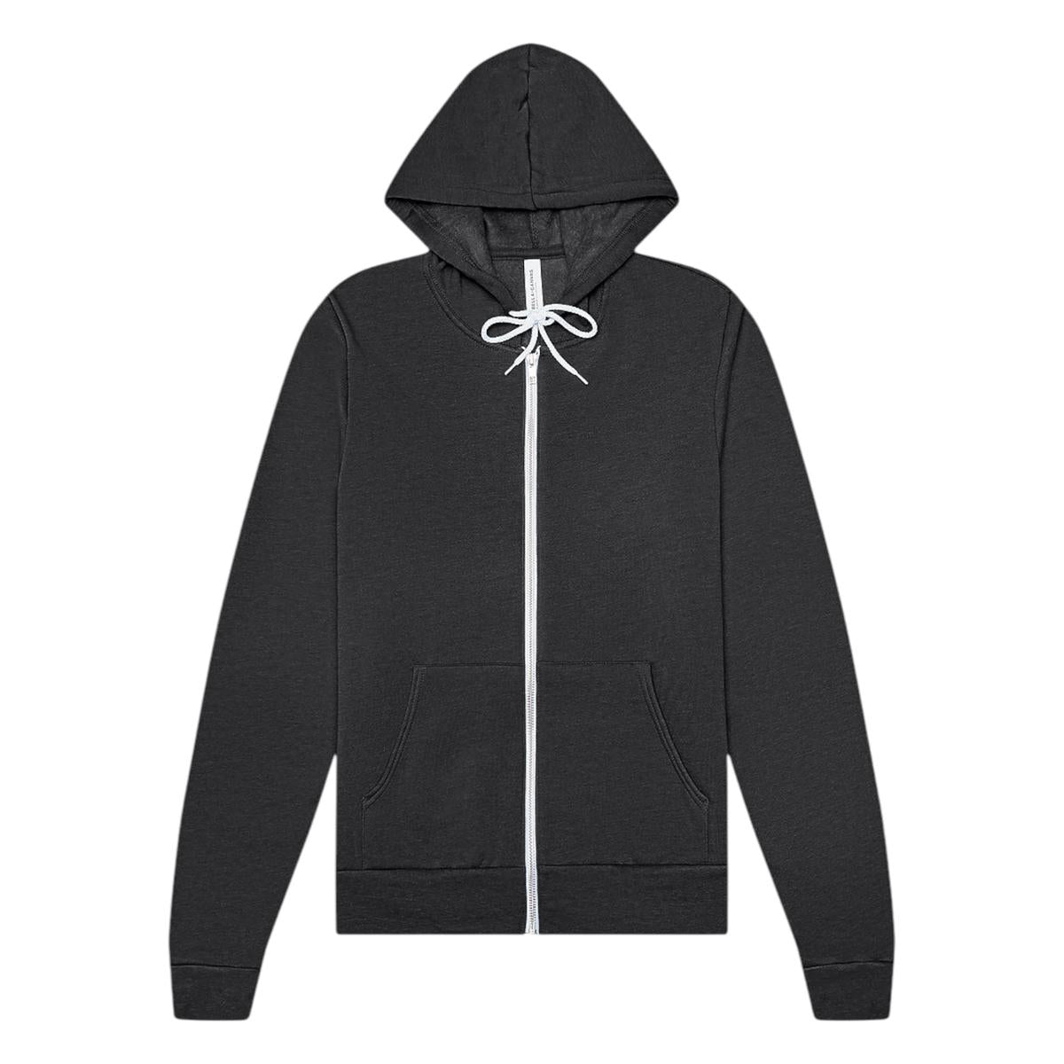Bella+Canvas - Unisex - 3739 - Full-Zip Hoodie