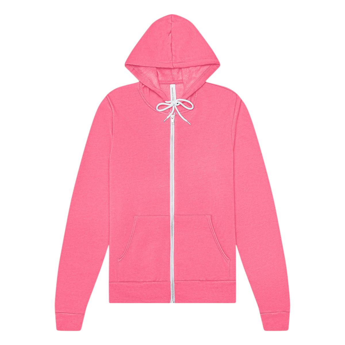 Bella+Canvas - Unisex - 3739 - Full-Zip Hoodie