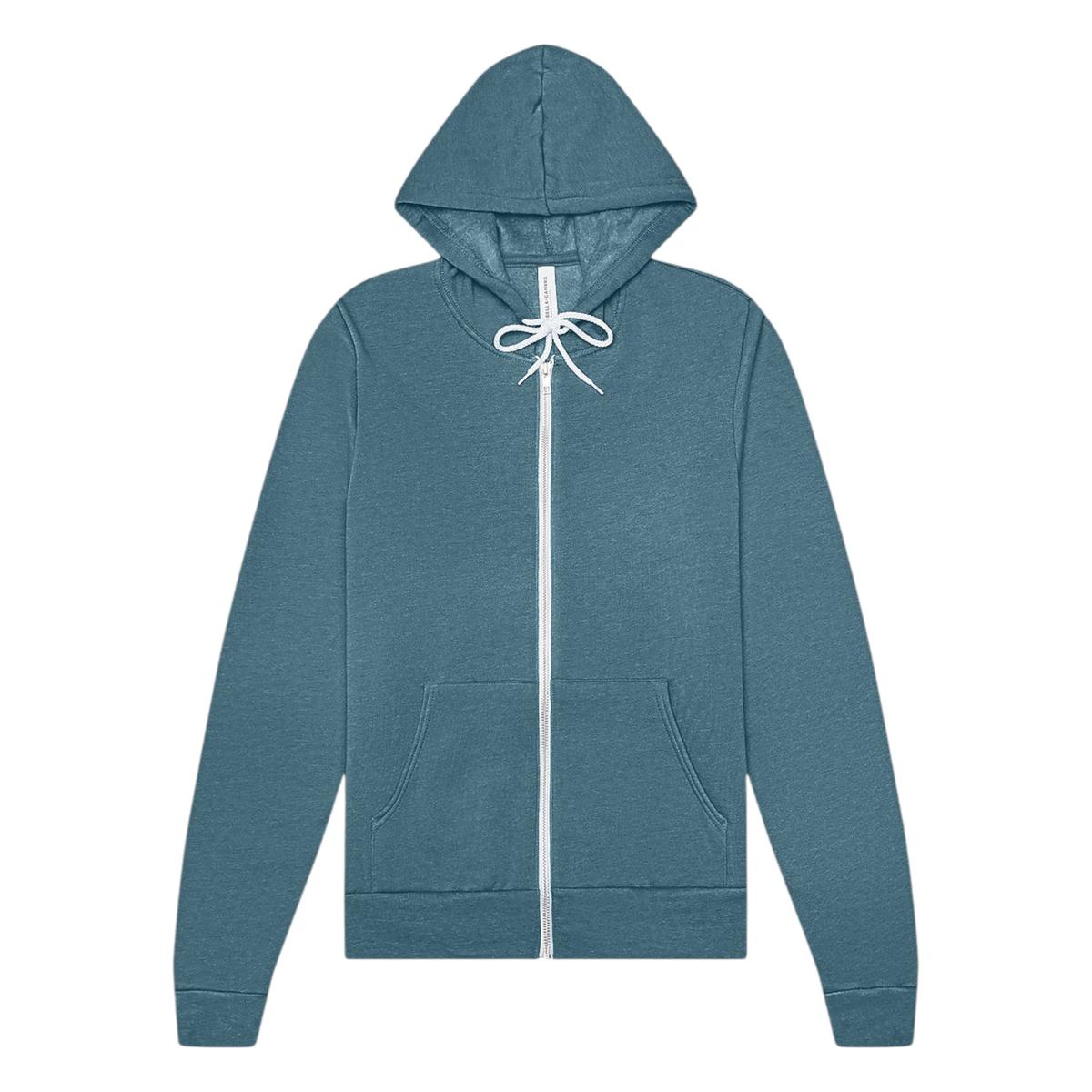 Bella+Canvas - Unisex - 3739 - Full-Zip Hoodie