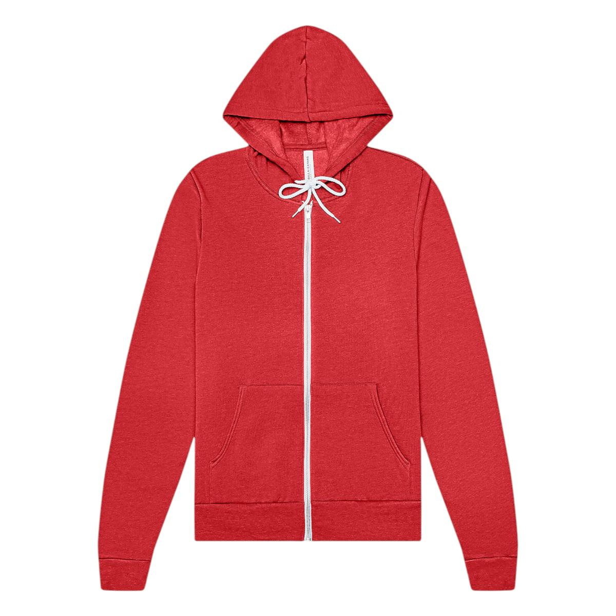 Bella+Canvas - Unisex - 3739 - Full-Zip Hoodie