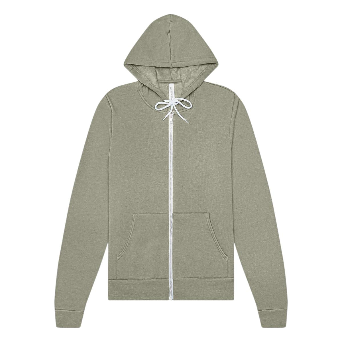 Bella+Canvas - Unisex - 3739 - Full-Zip Hoodie