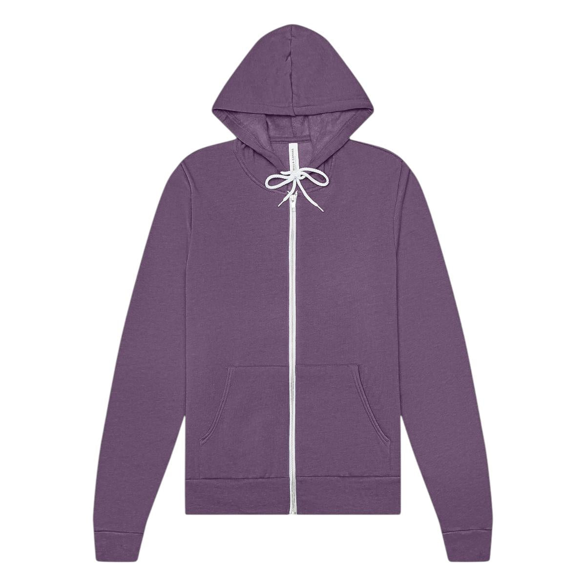 Bella+Canvas - Unisex - 3739 - Full-Zip Hoodie