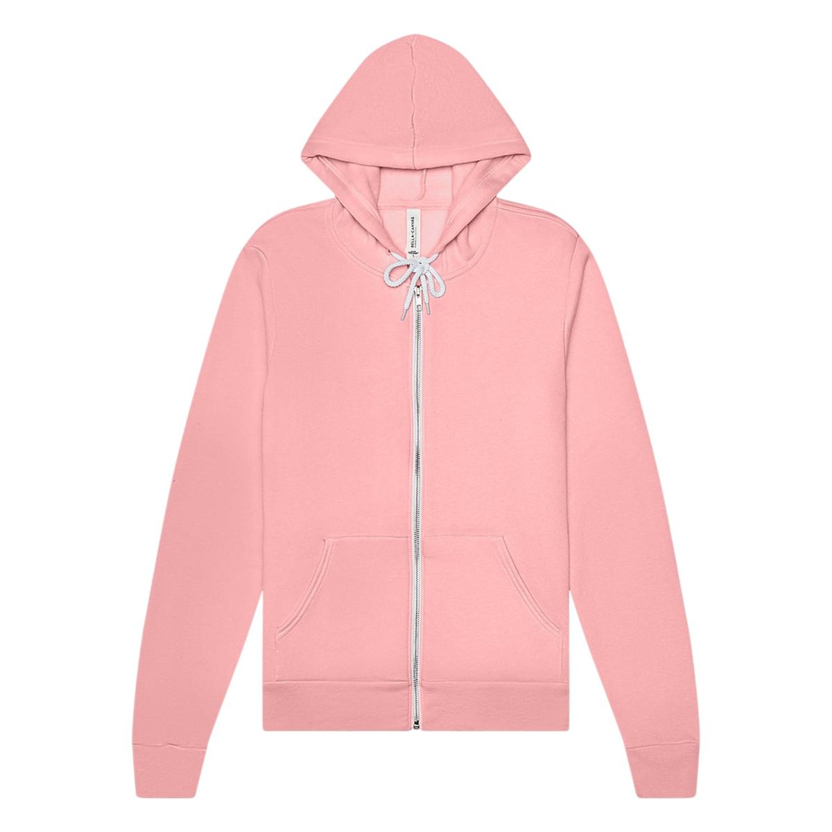 Bella+Canvas - Unisex - 3739 - Full-Zip Hoodie