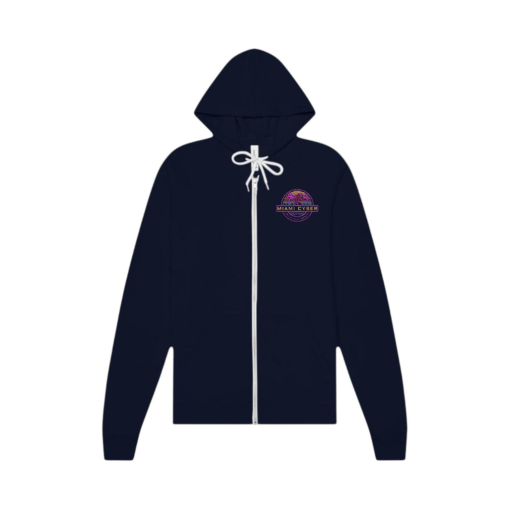 MM Cyber - Unisex - Bella + Canvas - 3739 - Zip Hoodie