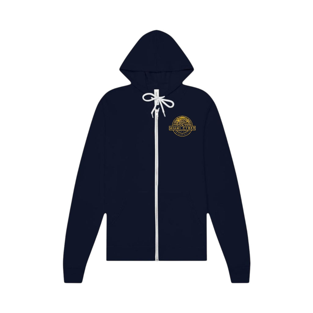 MM Cyber - Unisex - Bella + Canvas - 3739 - Zip Hoodie