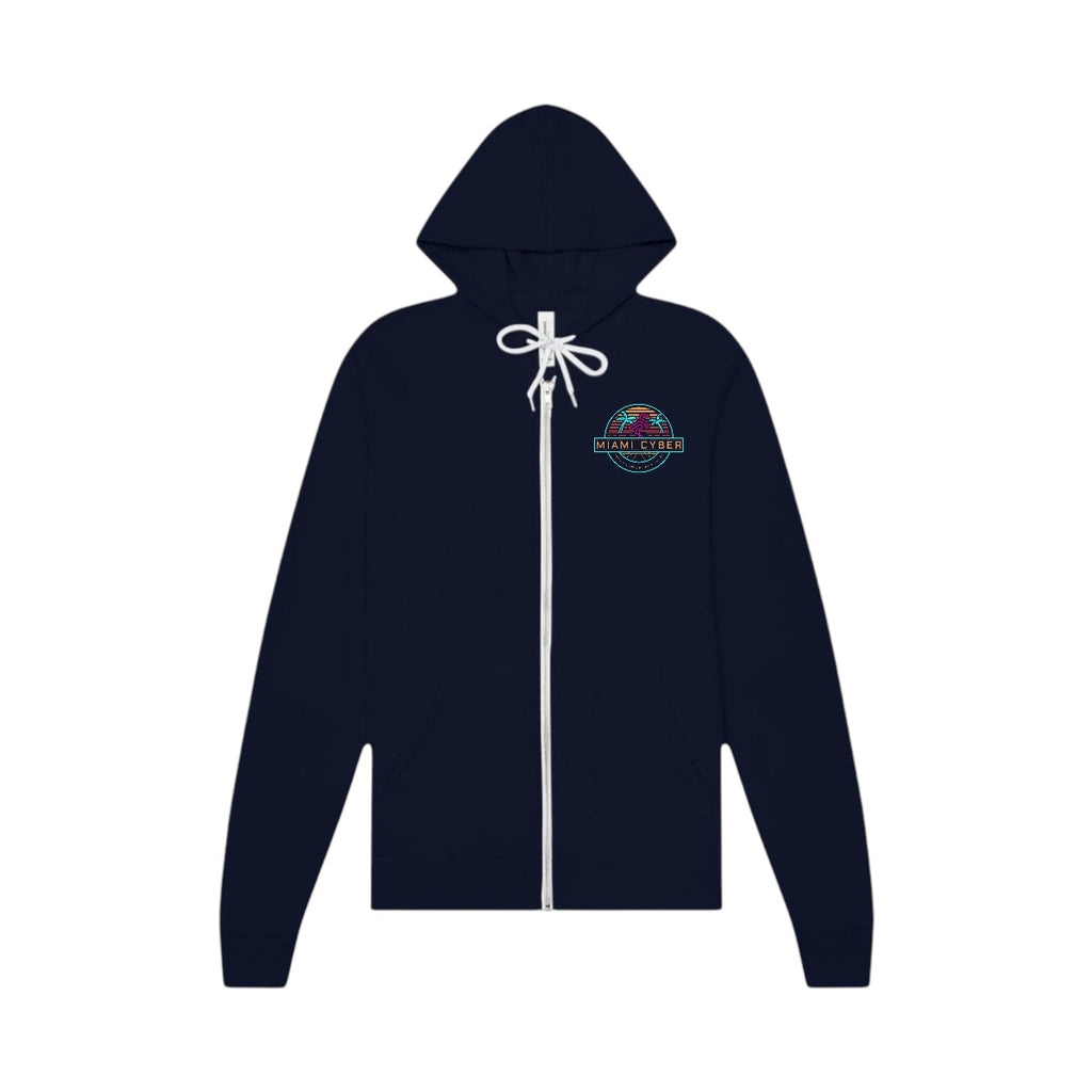 MM Cyber - Unisex - Bella + Canvas - 3739 - Zip Hoodie