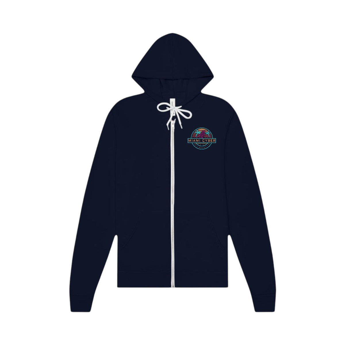 MM Cyber - Unisex - Bella + Canvas - 3739 - Zip Hoodie