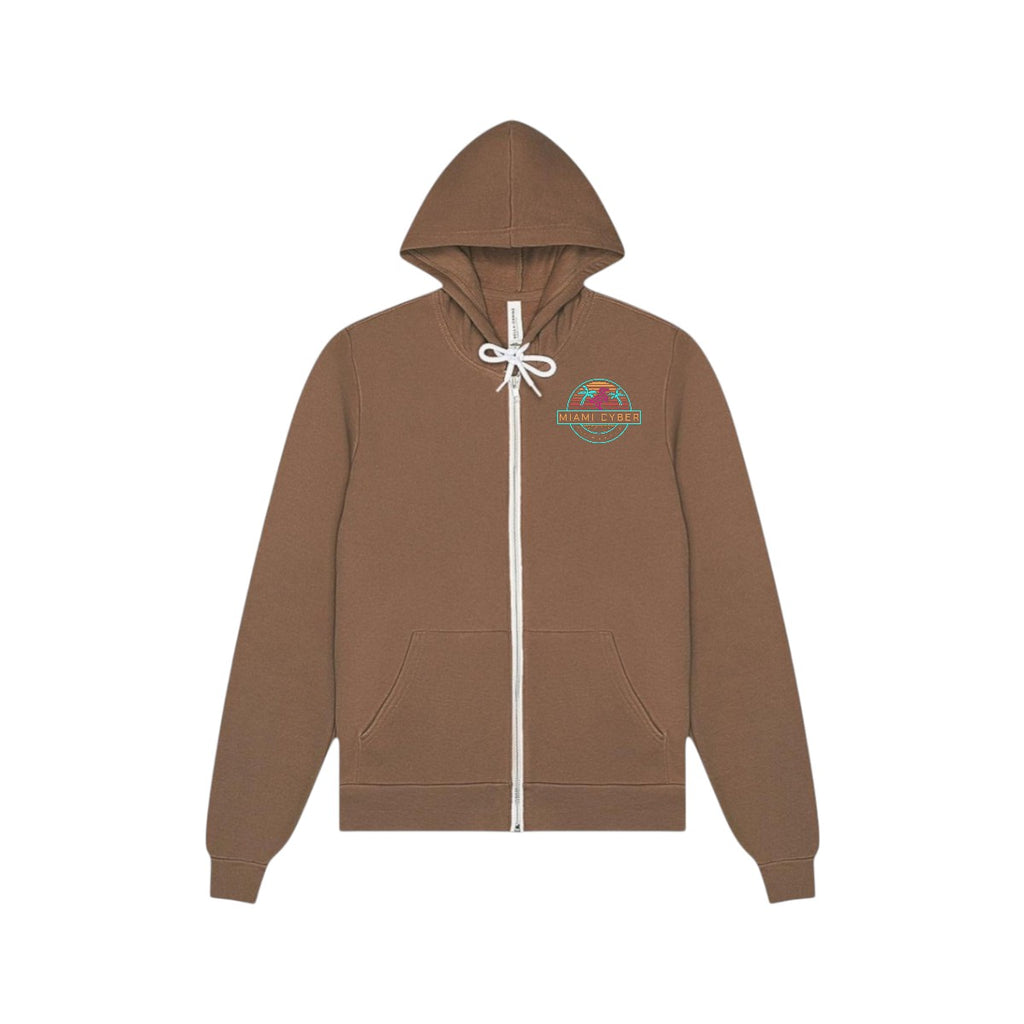 MM Cyber - Unisex - Bella + Canvas - 3739 - Zip Hoodie